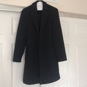 Black Zara coat